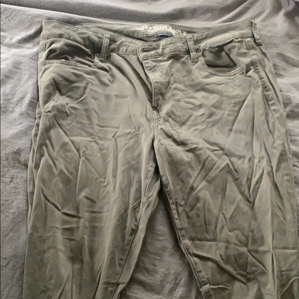 Army Green Jeans